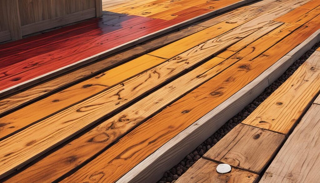 deck stain drying time