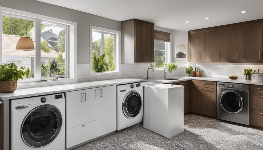 kitchen laundry room design