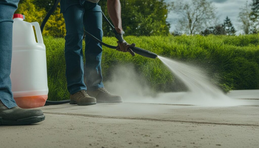 preventing stains from driveway